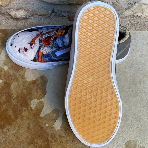 CANVAS SLIPON SNEAKERS "LA VIDA DE FRIDA K… - Picture 5 of 7